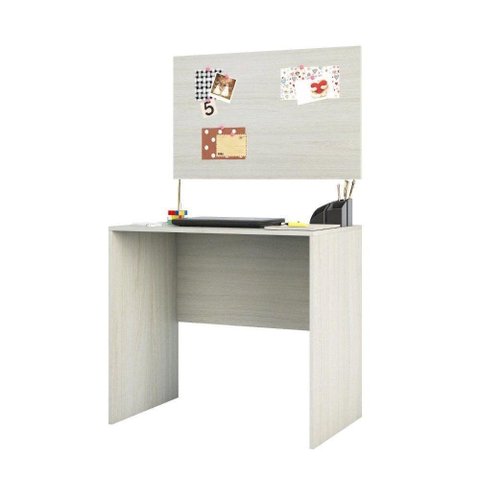 Escrivaninha Multiuso Compacta com Painel 80cm Prime Luciane Móveis