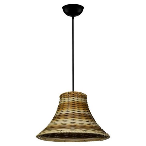 Lustre Pendente de Junco - Modelo Chapéu Chines