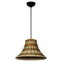 Ver imagem 1 de Lustre Pendente de Junco - Modelo Chapéu Chines