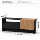 Ver imagem 2 de Rack Module 155cm com Prateleira e Basculante Byhouse