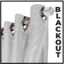 Ver imagem 4 de Cortina Sala e Quarto 2,50x1,80 Tecido Blackout Ana Branco