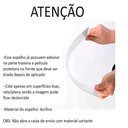 Ver imagem 6 de Espelho Adesivo Gigante 60cm Placa Flexivel Retangular Autocolante Parede Yeet
