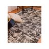 Tapete para Sala Mesclado Carrara 2x2,5m Preto - 7