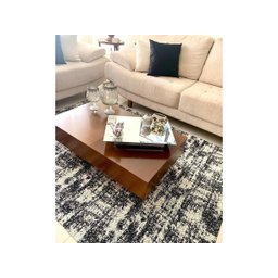 Tapete para Sala Mesclado Carrara 2x2,5m Preto - 8