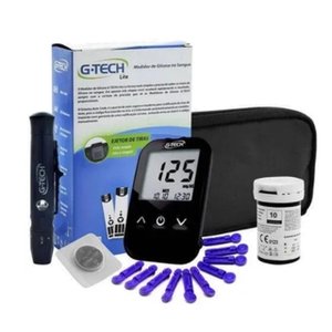 G Tech Free Lite Aparelho Medidor de Glicose C/10 Tiras