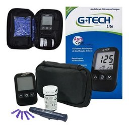 G Tech Free Lite Aparelho Medidor de Glicose C/10 Tiras - 3