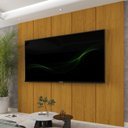 Ver imagem 1 de Painel para Tv 100% Mdf Realce 220 Naturale - Gelius