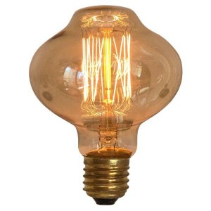 Lâmpada Retrô Decorativa Vintage Thomas Edison L80 220v
