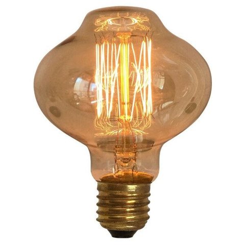 Lâmpada Retrô Decorativa Vintage Thomas Edison L80 220v