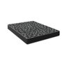 Colchão Casal 138 Espuma D20 - Tampo Preto 12cm - 1