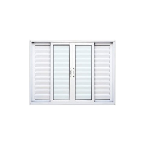 Veneziana 6 Folhas Branco 120x150 Linha 25
