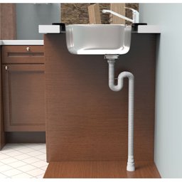Sifão Turbo Extensivo Longo Universal 2,0m Branco Blukit - 4