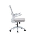 Ver mais imagens de Kit 4 Cadeiras de Escritório Diretor com Sistema Relax Baltimore Cinza/Branco Rivatti