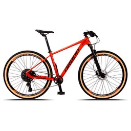 Bicicleta Aro 29 Quadro 19 Alumínio 9v Sunrace M9 Freio Hidráulico RX Sport Laranja - Dropp - 6