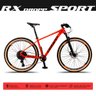 Bicicleta Aro 29 Quadro 19 Alumínio 9v Sunrace M9 Freio Hidráulico RX Sport Laranja - Dropp - 3