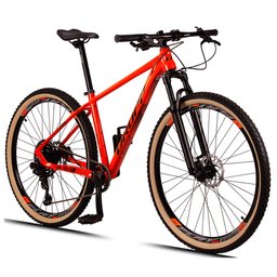 Bicicleta Aro 29 Quadro 19 Alumínio 9v Sunrace M9 Freio Hidráulico RX Sport Laranja - Dropp - 1