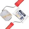Rolo de Pintura Pequeno Minirolo 5cm Lã Microfibra 10mm Antirespingo com Suporte | Atlas - 5