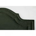 Ver imagem 4 de Cabeceira King Luxo 193x60 Veludo Verde Tachas Fumê