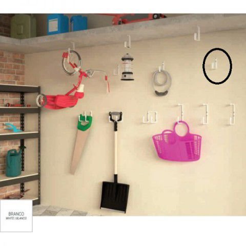 G 13 Gancho multiuso SUPORTA 15 KGS