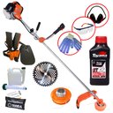 Ver imagem 2 de Roçadeira Lateral Á Gasolina Gr520xp Terra 52cc 2,5hp + Kit Epi Completo + Óleo 2t Toyama