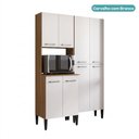 Ver imagem 3 de Armário de Cozinha Compacta Arizona Unity Carraro Carvalho com Branco