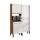 Ver imagem 2 de Armário de Cozinha Compacta Arizona Unity Carraro Carvalho com Branco