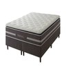Cama Box Queen Anjos Colchões  Dangelis Dg 332 Anjos 158x198cm Pillow Top - 1