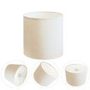 Ver imagem 1 de Cúpula Abajur e Luminária Cilíndrica Vivare Cp-7007 Ø20x22cm - Bocal Nacional Branco