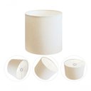 Ver imagem 6 de Cúpula Abajur e Luminária Cilíndrica Vivare Cp-7007 Ø20x22cm - Bocal Nacional Branco