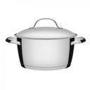 Ver imagem 1 de Caçarola Funda Inox Fundo Triplo e Tampa de Vidro 1,5L Allegra Tramontina
