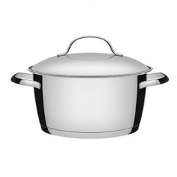 Caçarola Funda Inox Fundo Triplo e Tampa de Vidro 1,5L Allegra Tramontina - 1