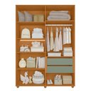 Ver imagem 6 de Conjunto Infantil Guarda-roupa e Cômoda Vittoria