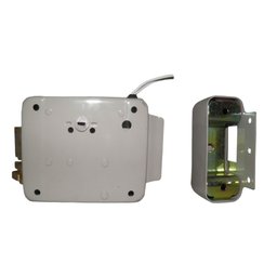 Fechadura Eletronica Trava Portao Eletrica Manual Portas Casa - 2