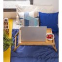 Ver imagem 5 de BANDEJA COM PÉS DOBRÁVEIS DE BAMBU 50CM - OIKOS