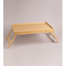BANDEJA COM PÉS DOBRÁVEIS DE BAMBU 50CM - OIKOS - 3