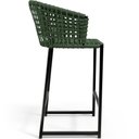 Ver imagem 7 de Kit 06 Banqueta Para Área Gourmet Cozinha Varanda Corda Náutica Porto D04 Verde - Lyam Decor