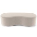 Ver imagem 5 de Puff Decorativo Orgânico para Living Quarto 140cm Orbit W01 Bouclê Creme - Lyam Decor