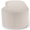 Ver imagem 7 de Puff Decorativo Orgânico para Living Quarto 140cm Orbit W01 Bouclê Creme - Lyam Decor