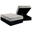 Ver imagem 1 de Conjunto Box Baú Queen: Colchão Molas D Angelis Anjos D33 Orthosono One Face + Base Crc Suede