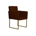 Ver imagem 3 de Conjunto 02 Poltronas para Recepção e Sala Klara Suede Vinho