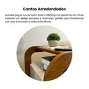 Ver imagem 7 de Kit 2 Mesas de Cabeceira com Tomada USB e 1GAVETA Marrom