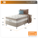 Ver imagem 2 de Cama Box Solteiro Zidi Zidi Houston 88x188cm com Molas Ensacadas