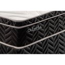 Ver imagem 2 de Cama Box Baú Solteiro: Colchão Molas Paropas Extrapedic Olímpia + Base Crc Suede Black(88x188)