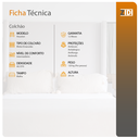 Ver imagem 4 de Colchão King Zidi Super Houston 193x203cm Pillow In Molas Ensacadas