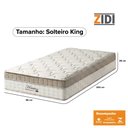 Ver imagem 4 de Colchão Solteiro King Molas Ensacadas Pillow In Zidi Houston 96x203x28cm