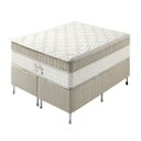 Ver imagem 2 de Cama Box Queen Zidi Zidi Houston 158x198cm Molas Ensacadas