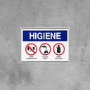 Ver imagem 3 de Combo 3 Placas De Sinalização Higiene, Evite Cumprimentos, Lave As Mãos, Utilize Álcool Gel 30x20 Ac