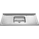 Ver imagem 1 de PIA INOX GHEL PLUS 1.60 CUBA OVAL - 30631