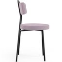 Ver imagem 7 de Cadeira Decorativa Estofada Para Sala De Jantar Barcelona L02 Suede Rosê - Lyam Decor
