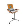 Mesa para Notebook de Luxo Vextable Vedor com Ajuste de Altura e Reclinável - Vedor Nb407 Marrom - 1
